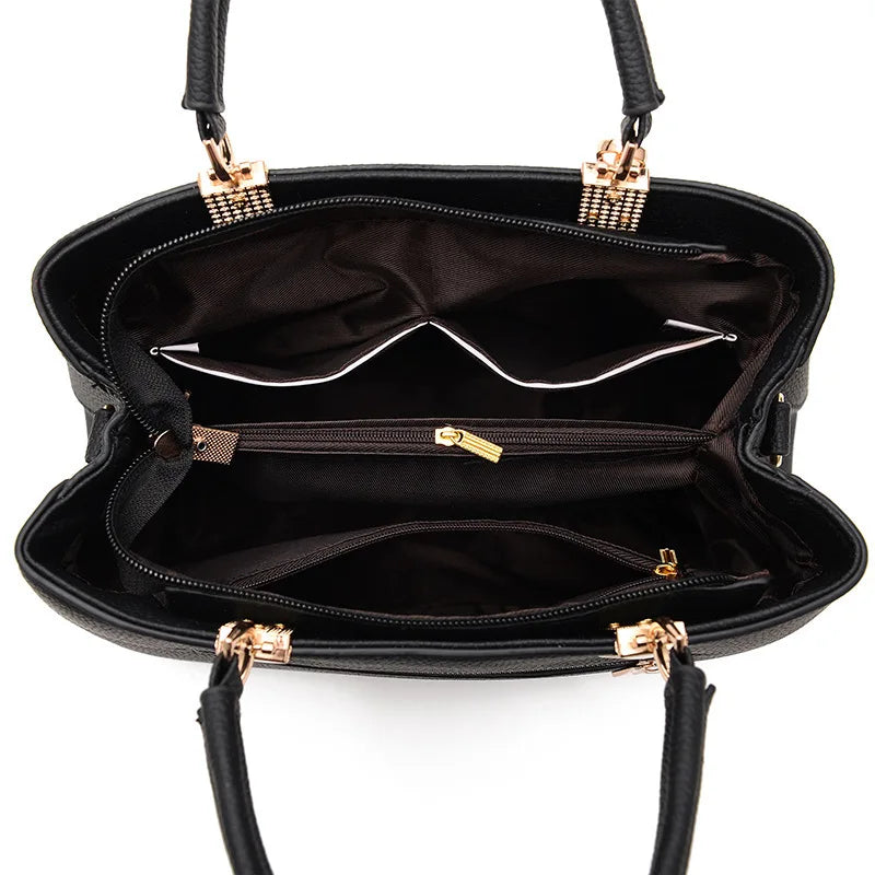 Big Bag Shoulder Messenger Handbag Korean Version Large Capacity Female Bag