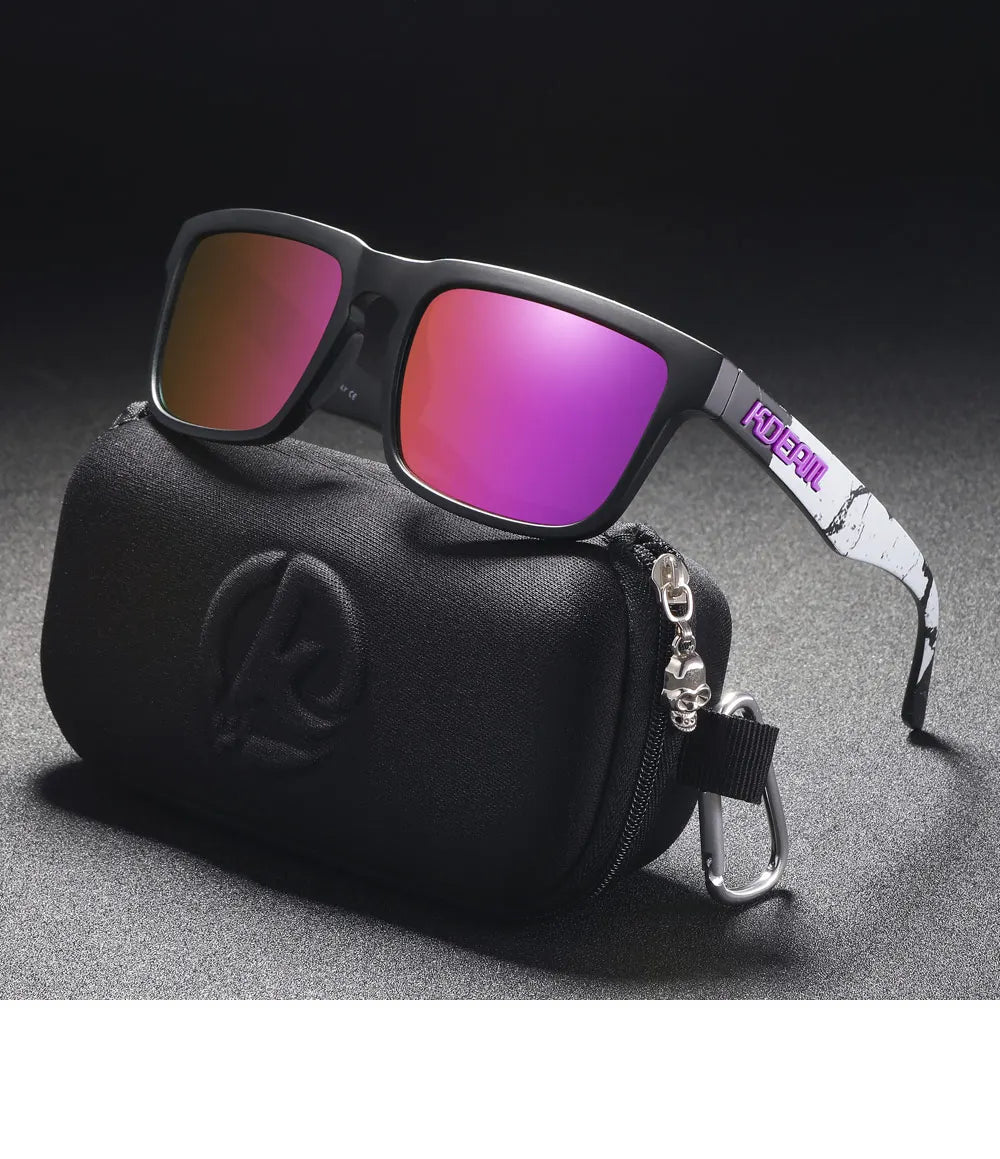 KDEAM Men's Square Sunglasses