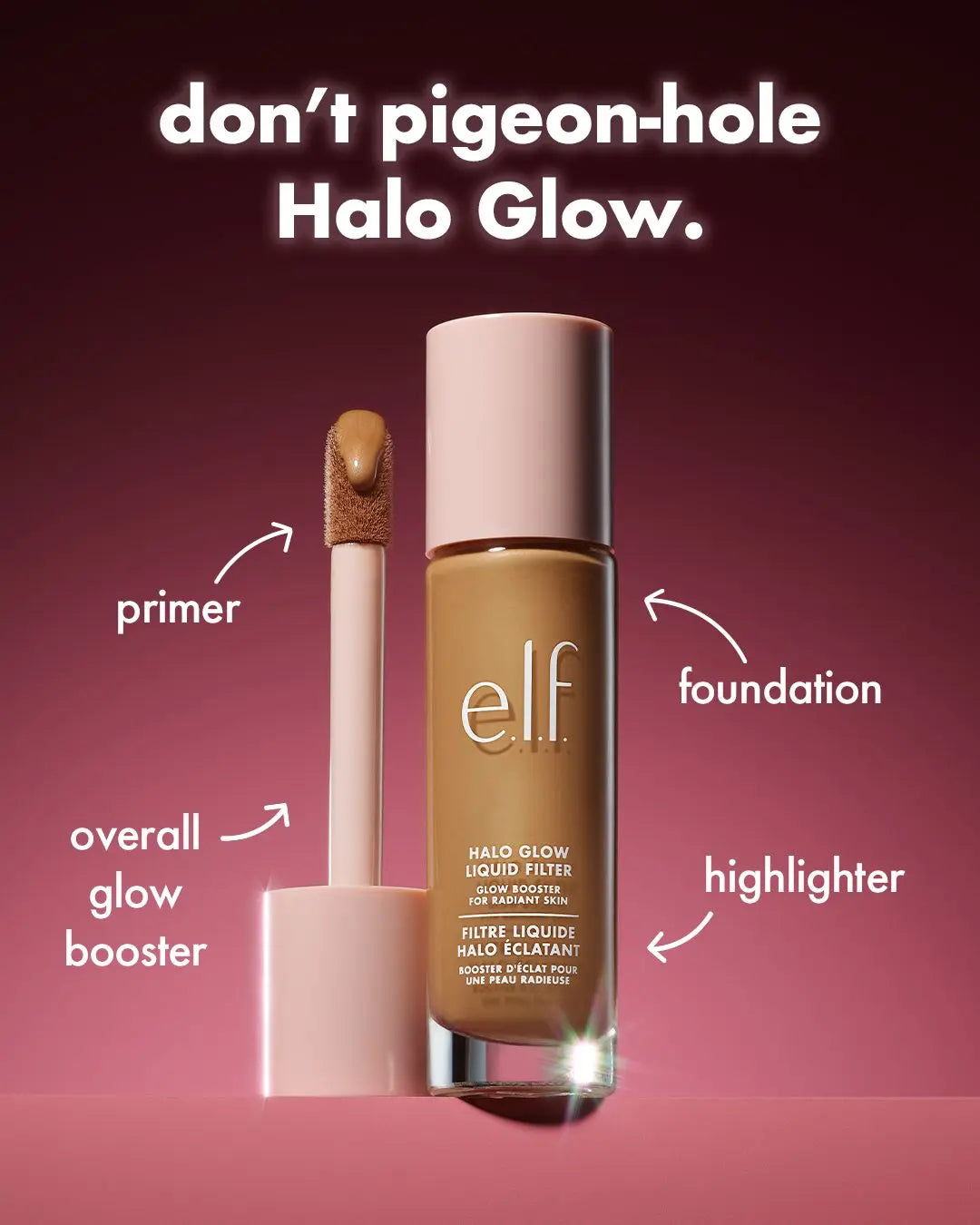 ELF Face Concealer Full Coverage Long Lasting Waterproof Liquid Concealer Enhance the Three-Dimensional Lightweight Makeup
