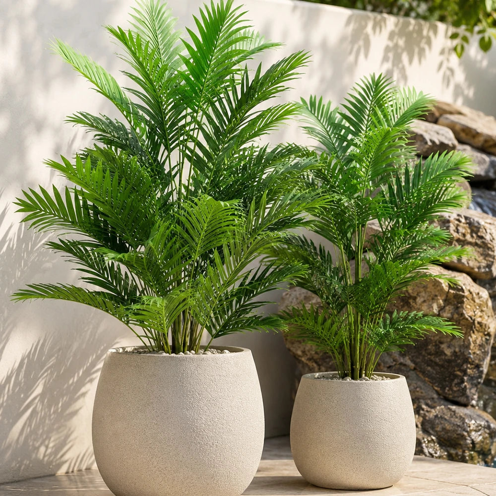 Artificial Areca Palm Trees Plants Tree Plastic 65-90cm