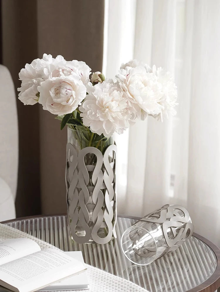 Glass Vases Decoration Aesthetic Flower Vase