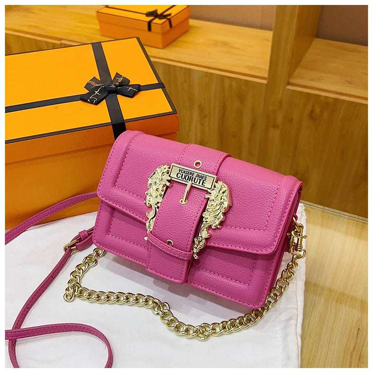 Elegant Ladies Handbag Shoulder Bag Made Of Genuine Leather By Luxury Brand Famous Designer Popular Classic Chic