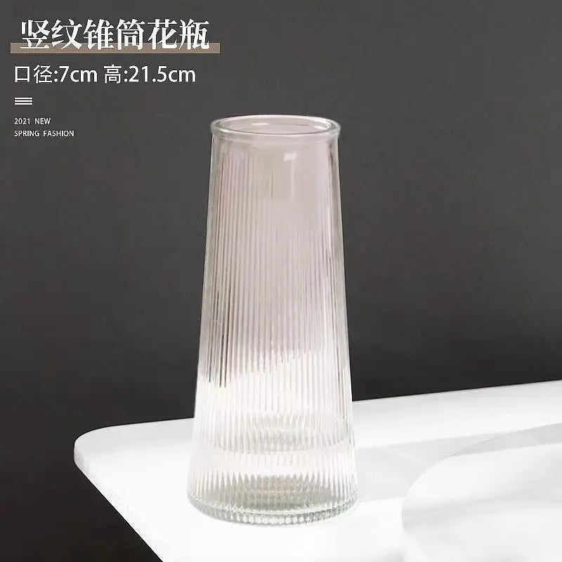 Creative Nordic Glass Flower Vase