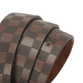 Pin Buckle Belt for Men Famous Brand Business Belt Men Genuine Leather Waist Straps Black Brown Male Jeans Belts Luxury Designer