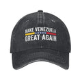 Washed Baseball Cap Make Venezuela Great Again Summer Trucker Hat For Men Women Venezuelan Outdoor Sports Sun Baseball Caps