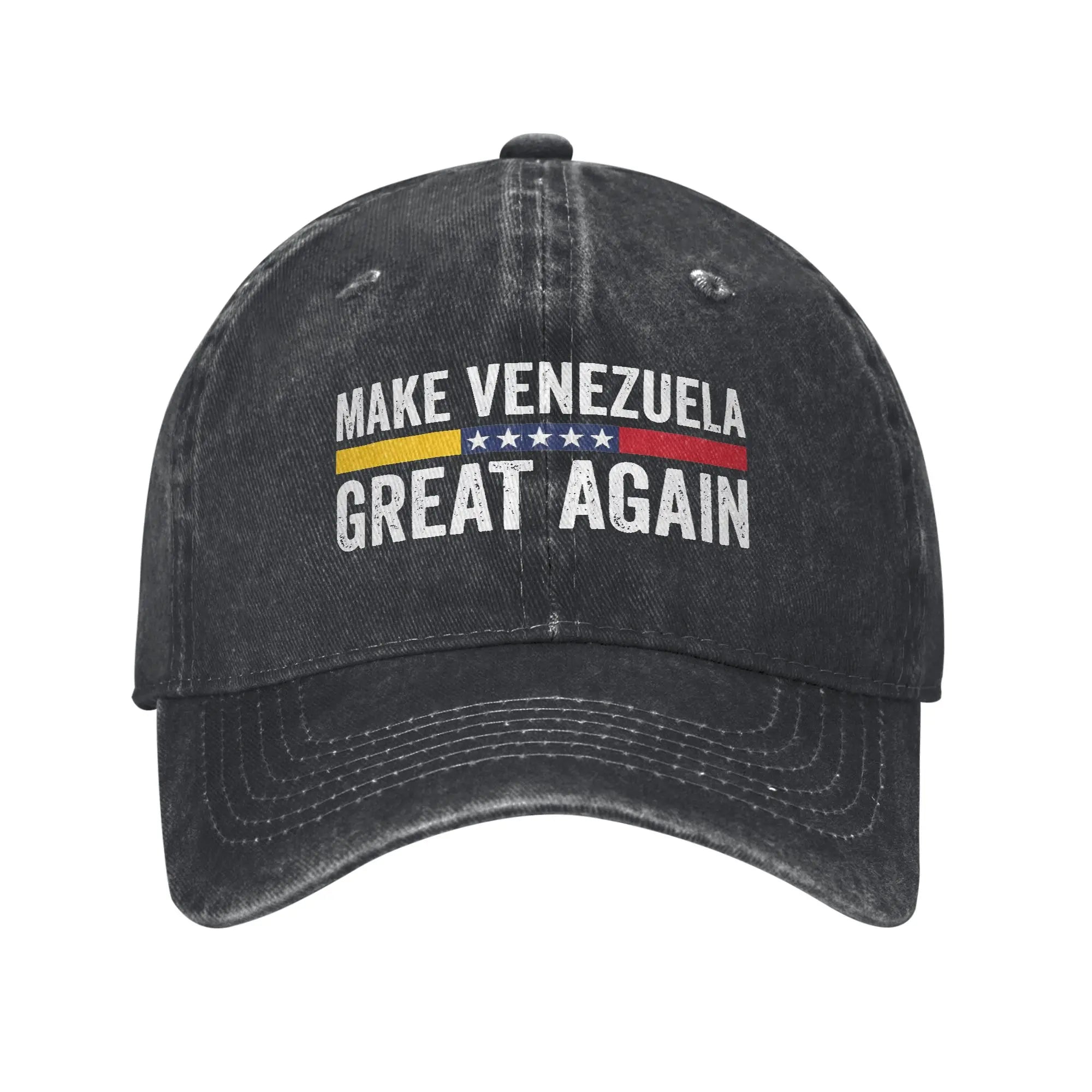 Washed Baseball Cap Make Venezuela Great Again Summer Trucker Hat For Men Women Venezuelan Outdoor Sports Sun Baseball Caps