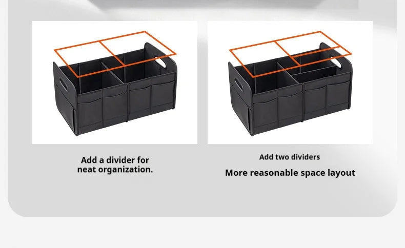 For Subaru STI Brz Wrx Xv Ascent Forester Outback Impreza Legacy Car Trunk Foldable Storage Box Large Capacity Storage Bag