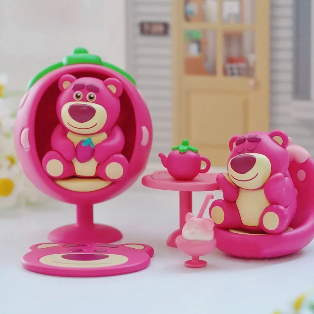 52 toys Toy Story Lotso's Room Blind Box Hand-Made Ornaments Collectible Art Toys Decorative Gifts Trendy Room Decor