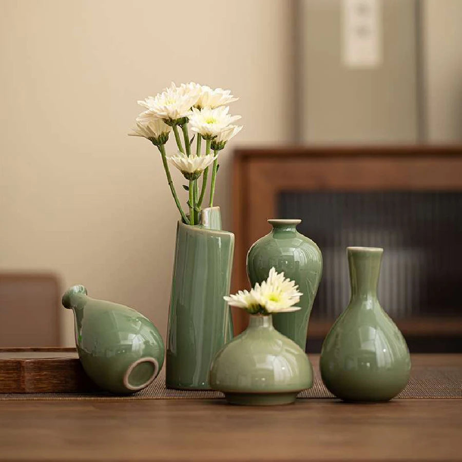 Vase ornaments, dried flower utensils, ceramic decorations