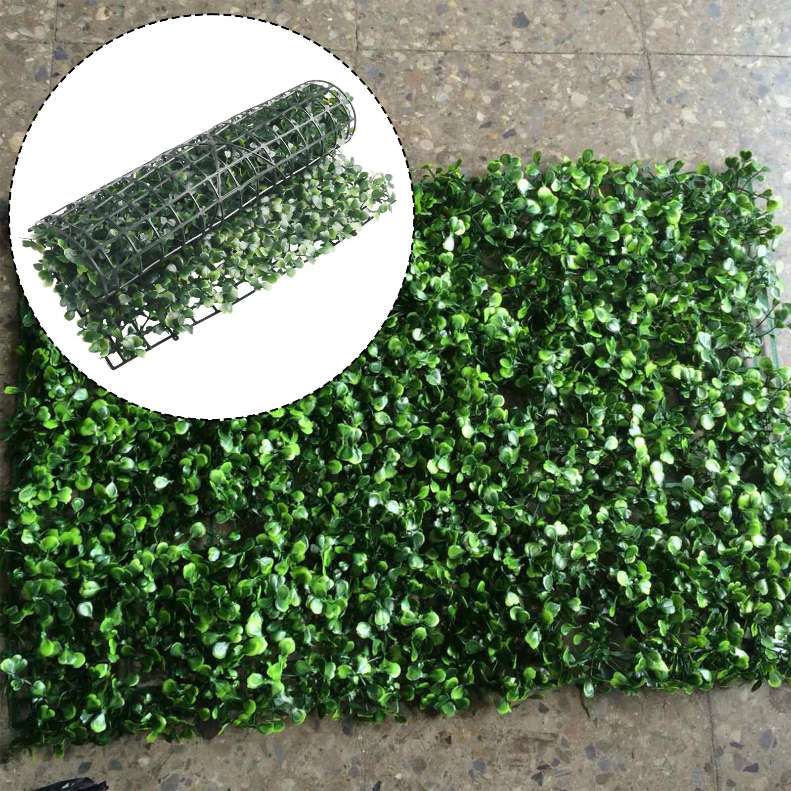 Grass Mat Greenery Panels Fence