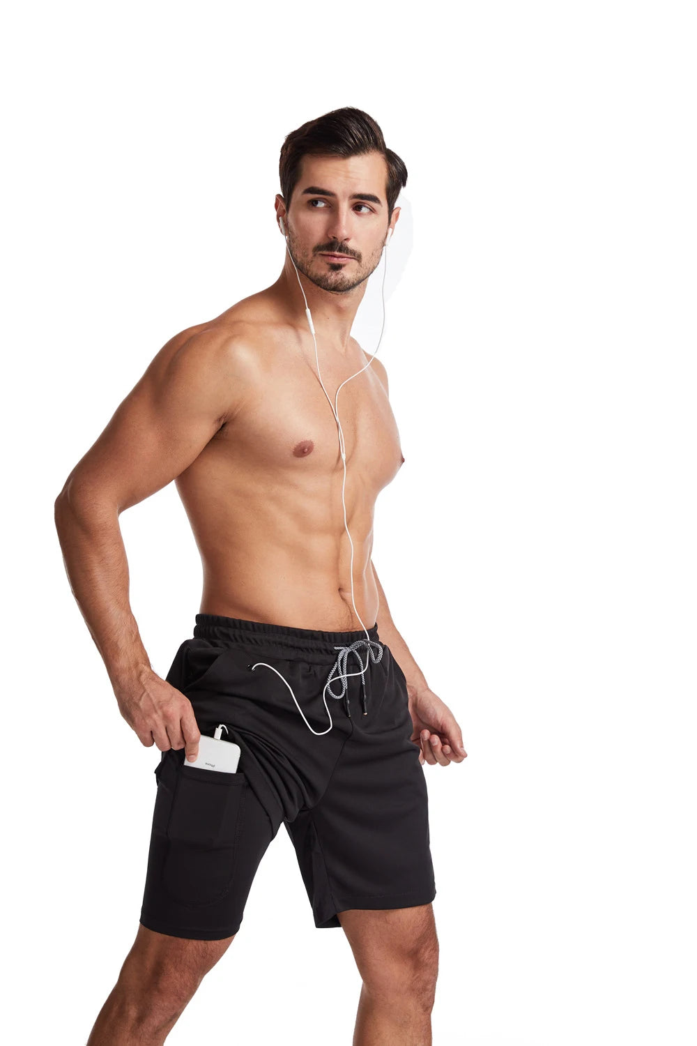 2025 Newest Running Shorts Men 2 in 1 Training Gym Shorts Fitness Men Joggers Jogging Summer Sports Shorts Workout Short Pants