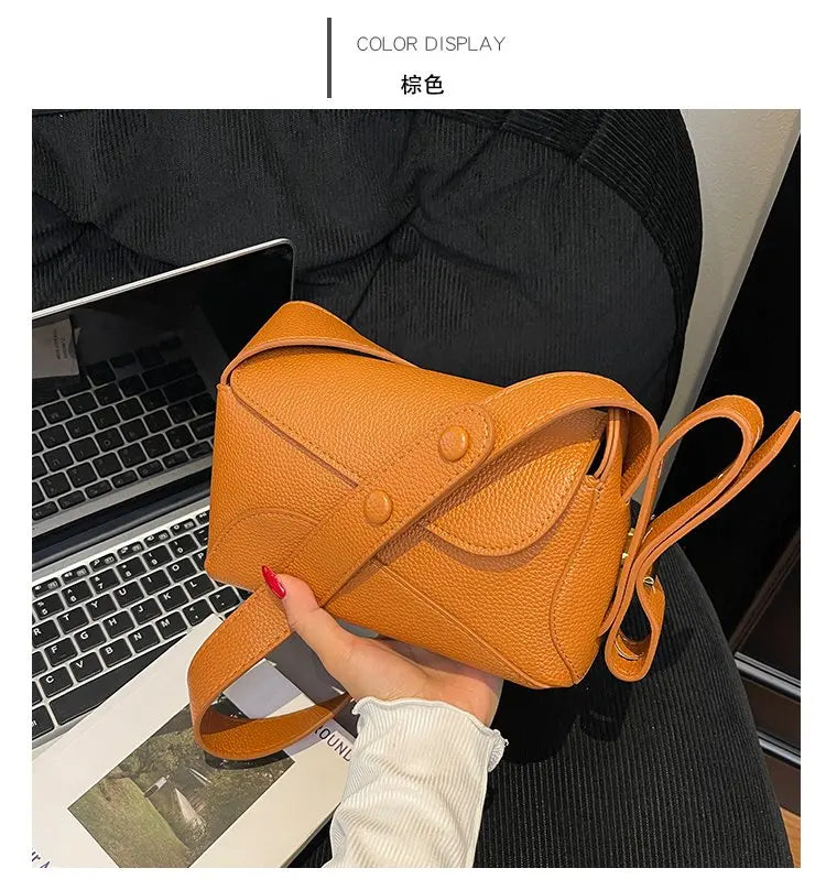2025 New High-end Ladies Leather Hand Bag Luxury Brand Famous Designer Classic Simple Paris