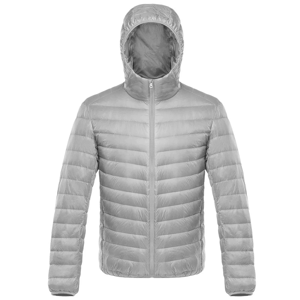 Men Winter Thermal down Jacket Ultra Light Coats Youth down Jacket