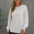 White Oversized Sweatshirt