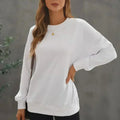 White Oversized Sweatshirt