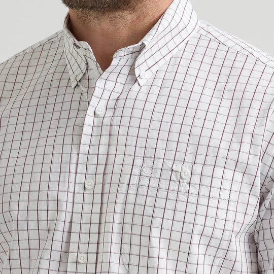 George Strait Wine Check | Wrangler Men's Shirt