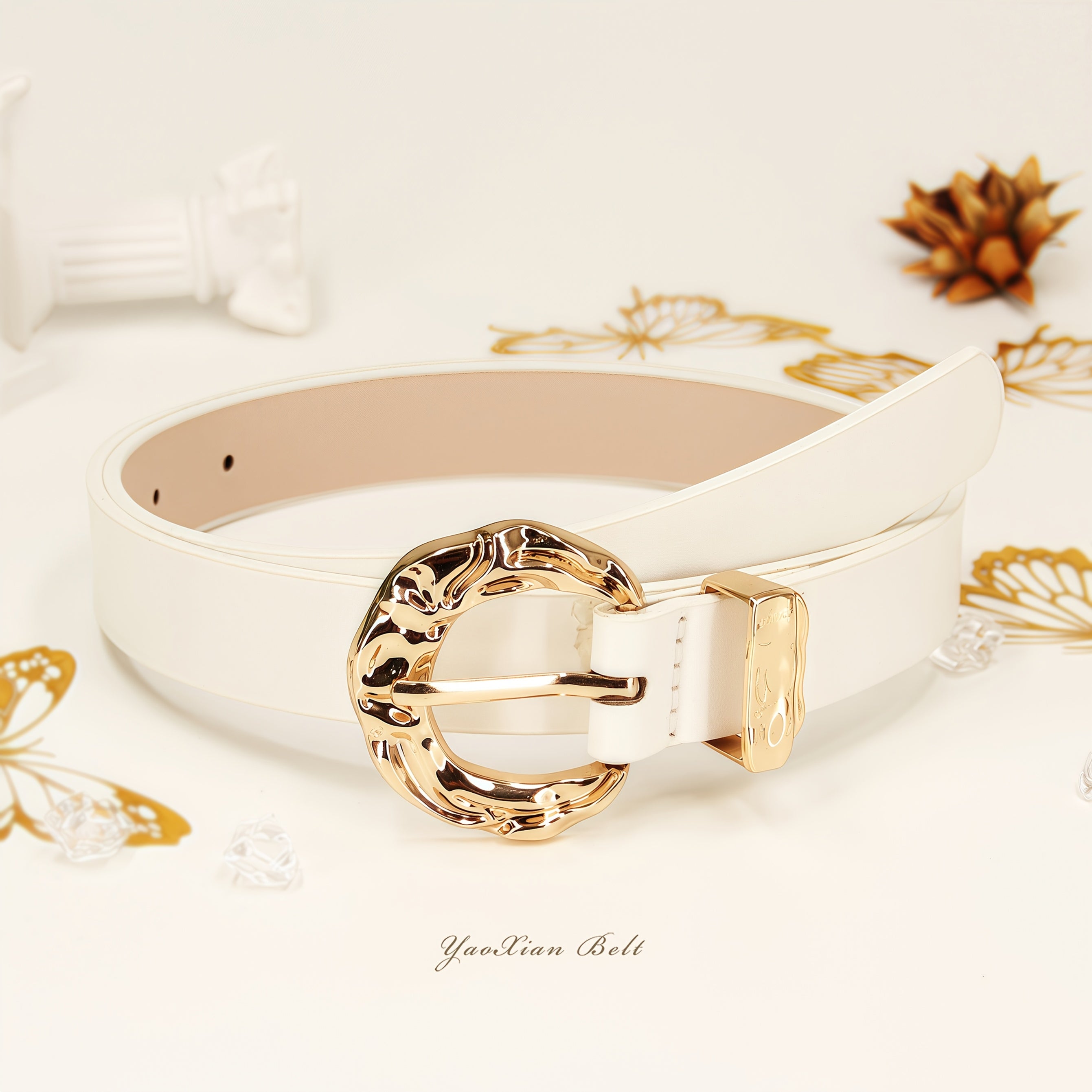Women'S Belt Designed with Elegance And Style, Made of, Versatile for Outfits, Suitable for Casual Pants, Jeans, Coats, And Dresses, Perfect As a Gift.