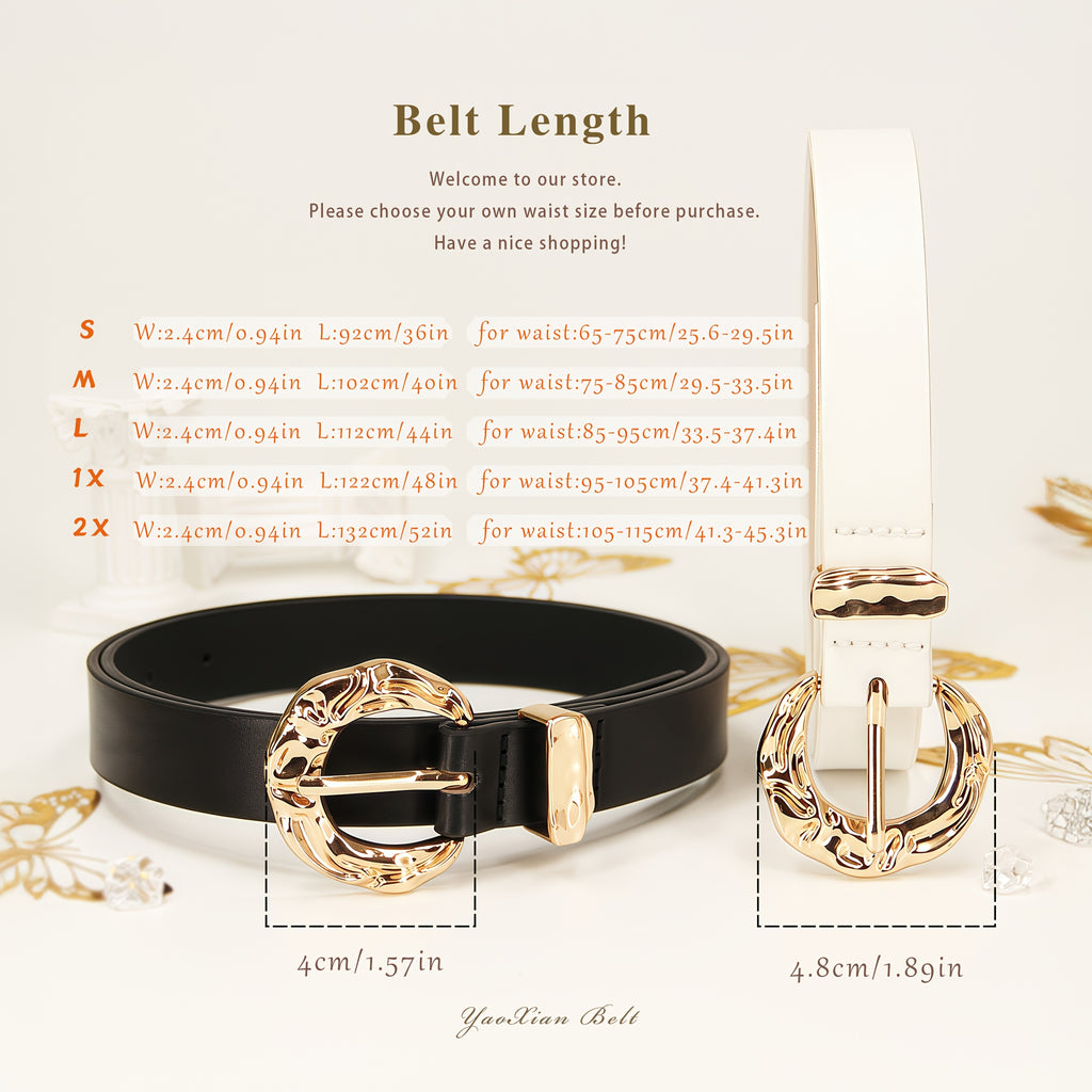 Women'S Belt Designed with Elegance And Style, Made of, Versatile for Outfits, Suitable for Casual Pants, Jeans, Coats, And Dresses, Perfect As a Gift.